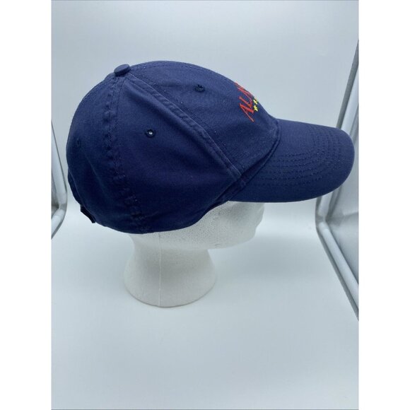 Alaska Blue Baseball Cap Hat Hook & Loop Artic Circle Enterprises - Picture 3 of 7